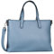 TOM TAILOR Poppy Damen Shopper Umhängetasche Reißverschluss Mittelgroß Blau