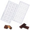 volumoon 2 Piezas Molde de Chocolate, Moldes de Tableta de Chocolate, Forma de Chocolate de Caramelo DIY, Moldes de Policarbonato Reutilizables para Chocolates, Cubitos de Hielo, Bombones