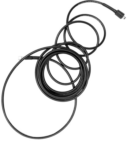 Tubo Per Idropulitrice 6M 160Bar Con Attacco M22 Tubo Ad Alta Pressione in Ptfe Nero Estensione Flessibile Per Pulizia Casa E Auto