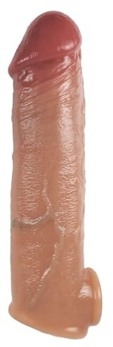 BDSMJOY guaina per pene in silicone liquido, guaine e prolunghe per il pene,ingrandimento del pene, estensore del pene erotico