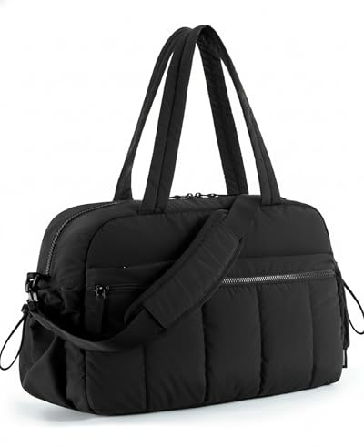 LIAMERHE Borsa Palestra Borsa a Mano da Donna Borsa Sportiva Borsa per Weekend, Ospedale, Nascita, con borsa bagnata in PVC, per fitness, nuoto, sauna