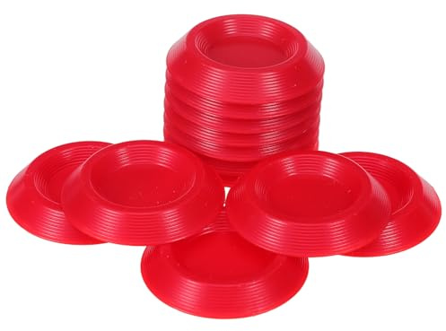 ifundom 12pcs Bol à Insectes Supports pour Nourrir Les Insectes Mini Bols pour Reptiles en Plastique pour Caméléons Geckos Enclos Terrariums