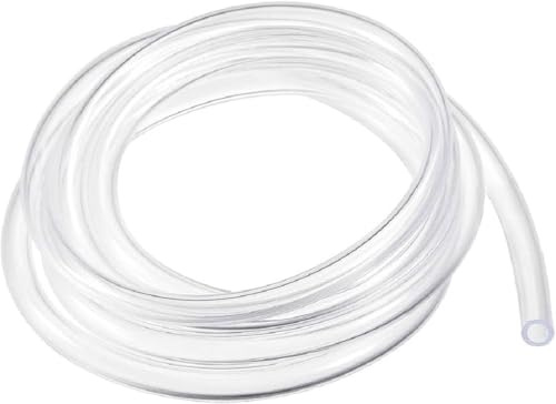 USA Sealing ZUSA-HT-1818 Clear Soft PVC Tubing for Fuels and Lubricants- 1/2 ID, 5/8 OD, 5' Length
