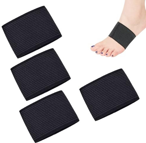 Fußbandagen,Fußbandage Mittelfuß,Fußgewölbestütze Bandagen,Kompressions Bandage,Bandage Fuss socken zur Schmerzlinderung bei Plattfüßen,2 Paare Fußbandage für die Fußpflege von Frauen und Männern