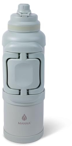 Manna Titan Vakuumisolierter Gallonenkrug aus Edelstahl, 4 l, Soft Meadow