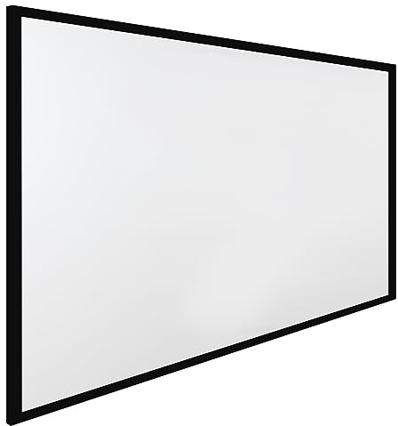 Beamer Leinwand, 16:9 Große Projektionswand 130 Zoll, Projektionsleinwand Wandmontage Leinwand 160 Grad Betrachtungswinkel für Heimkino Konferenzen Outdoor-Camping-Filme