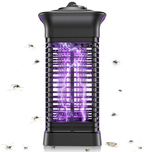 Lámpara Antimosquitos, Mata Mosquitos Eléctrico para Interior Exterior