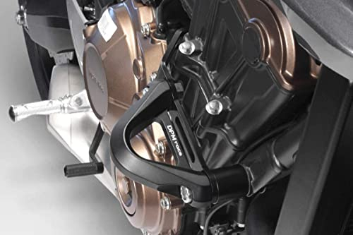 CB650R 2019/23 - Kit Motorschutz (R-0822B) - Aluminium Sturzbügel Sturzschutz Sturzpad - Hardware-Bolzen Enthalten - Motorradzubehör De Pretto Moto (DPM Race) - 100% Made in Italy