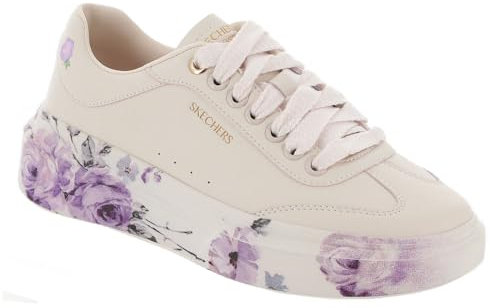 Skechers Cordova Classic Painted Flora Damen-Sneaker, Rose, 39 EU