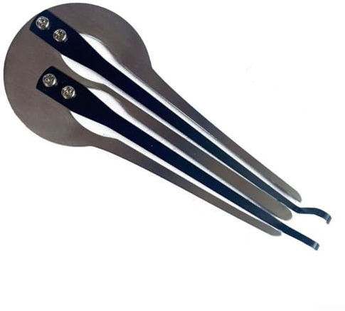 Jew's Harp, 1pc Jaw Harp Jews, 13 * 5.25 * 0.3cm Double Tone Ethnic Mouth Russian Musical Harmonica Beginner