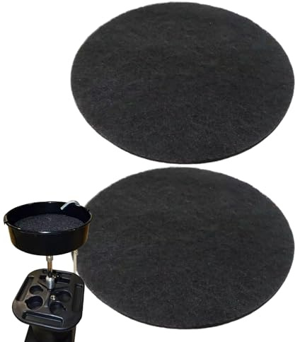 Alfombrilla Antigrasa - Bandeja Anti Salpicaduras para Recoger | Absorbente Alta Capacidad Protección Suelos Taller Mecánica,para Taller Mecánico Y