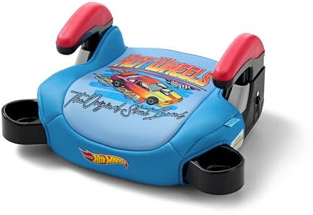 Graco TurboBooster 2.0 Backless Booster Car Seat, Hot Wheels, Travel Booster Seat for Children Ages 4-10, Weight 40-100 Pounds and Height up to 57 Inches