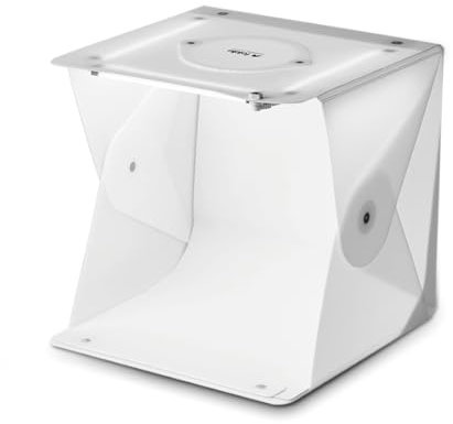 Foldio2 Plus | 15 Portable Product Photo Studio Light Box with Dimmable 5700k LED Light | ORANGEMONKIE | World 1st All-in-One Photo Studio