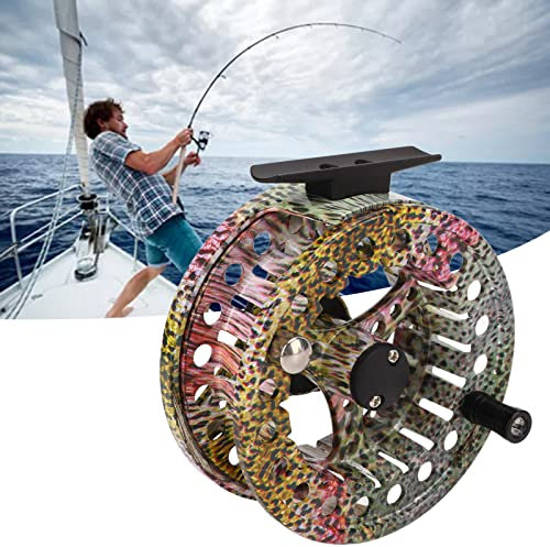 Topyond Marke Neue 7/8 Fisch Haut Muster Fliegen Angelrolle Aluminium Legierung Links Rechts Hand Praxis Fliegen Rolle Für Süßwasser Salzwasser