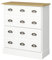 ebuy24 Orienty Schuhschrank 2 Klapptüren weiß.