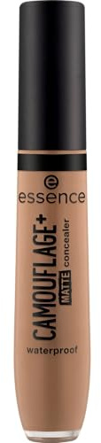 essence CAMOUFLAGE+ MATTE concealer, Nr. 180, Nude, langanhaltend, mattierend, abdeckend, matt, vegan, ölfrei, ohne Parabene, ohne Mikroplastikpartikel, 1er Pack (8ml)