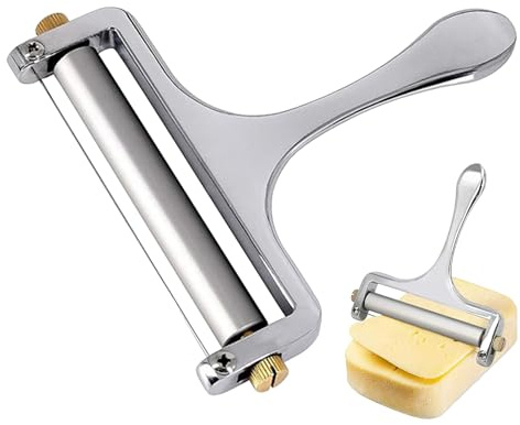 Tagliaformaggio, affettatrice per formaggi, affettatrice per formaggi in lega di zinco, taglierina per spessori ergonomica, per burro e L