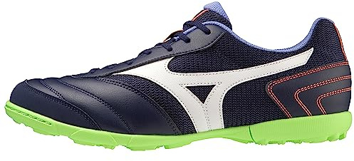 Mizuno Unisex Moreliasalaclubtf Calcio, Blu Sera Bianco, 44.5 EU