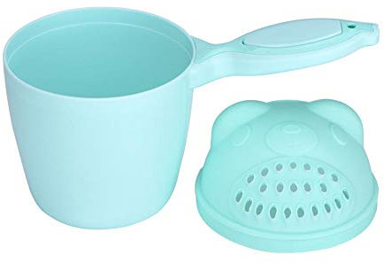 Shampoo Cup Baby Shampoo Cup Nette Kinder Waschen Haare Baden Flusher Cup Schutz Augenspülbecher für Kleinkind(grün)