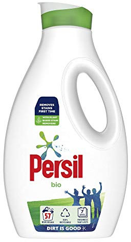Persil Bio Laundry Washing Liquid Detergent, 57 Washes, 1.539L