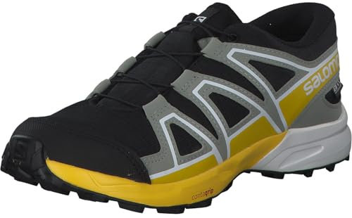 Salomon Speedcross Climasalomon Waterproof Kinder Outdoor-Schuhe, Präzise Passform, Grip, Praktischer Komfort, Black, 31