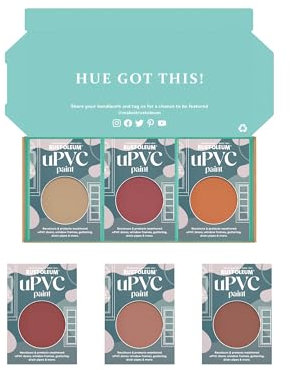 Rust-Oleum uPVC Paint in Matt Finish – Fiery Shades Tester Box