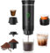 Jenmayt Tragbare Espressomaschine 15 Bar – USB-Wiederaufladbare Kaffeemaschine Kompatibel mit Nespresso Kapseln & Gemahlenem Kaffee, Schnelles Aufheizen für Camping, Reisen, Büro