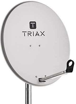 Triax Parabole Satellite Acier 65cm avec système CLIC-on idéal Astra Eutelsat