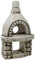 Joy Christmas Forno in Gesso 17 x 10 x 6,5 cm con Foro per Lampada Fuoco Accessorio per Presepe 48719