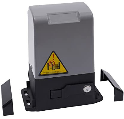 Sliding Gate Opener Motor Gate Automatic Door Operator Gate 370 W Max 600 kg Sliding Gate Drive Gate Opener with Remote Control Garage Door Opener