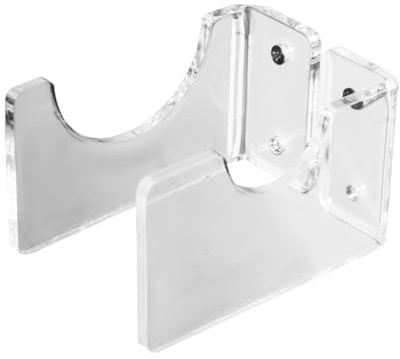 DONGKER Acrylic Pistol Stands,Transparent Gun Holder,Desktop Display Stand for Revolvers Gun Pistols Handguns