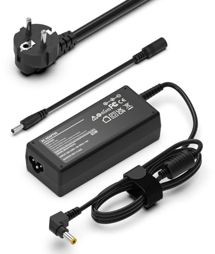 65W Portátil Cargador para Toshiba Satellite C50 C655 C660 C850 L750 L850 ASUS A52F A53S K55A K53S X401 X501 X551 X552 Alimentación Adaptador Ordenador (5.5 * 2.5mm)