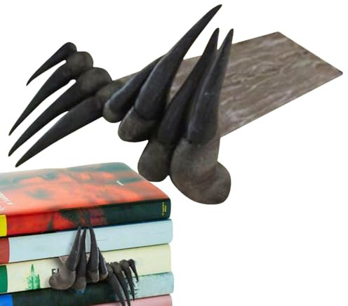 9x9x12 Cm Marque-page Devils Hand Résine Signet De La Main Du Diable D'Halloween Marque-page Resin 3D Boo-kmark Papeterie D'horreur De Marque-page En Résine Pour Un Enfant Adulte Présent