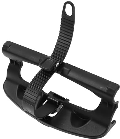VINTORKY Universal Metal Car Roof Rack Bike Mount Bracket for Mountain and Road Bikes, Rear Wheel Carrier with Plastic Base Holder Compatible with Vehicle Sports Racks and Bicycle Roof