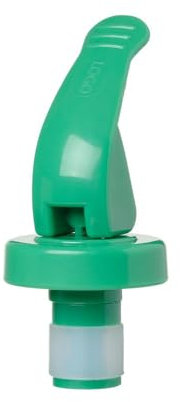 HENDI Bouchon de bouteille avec fermeture hermétique, Set de 3 couleurs, vert, blanc et rouge