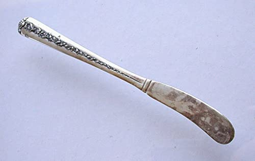 TOWLE RAMBLER ROSE ANTIQUE STERLING SILVER .925 ORNATE BUTTER KNIFE 26.5 GRAMS