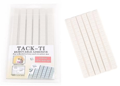 50 Stück Klebeknete, Kleben Statt Bohren, Wandkleber Ohne Bohren, Blösbare Klebepads Selbstklebend Posterstrips Wandkleber, 3D Klebepads Wand Kleber Flexibel Wiederverwendbar für Poster Fotorahmen