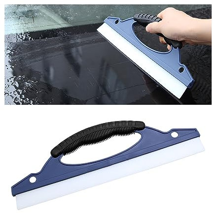 JNNJ Spatola Auto in Silicone, Spingiacqua con Lama in Silicone per La Cura Dell'auto Dopo Il Lavaggio, Adatto a Carrozzeria E Finestrini, Silicone Attrezzature Auto Vetro Lavaggio per Aspirapolvere