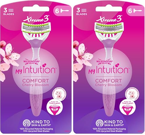 Wilkinson Sword Xtreme 3 Beauty - Rasoio usa e getta da donna, 6 pezzi (Confezione da 2)