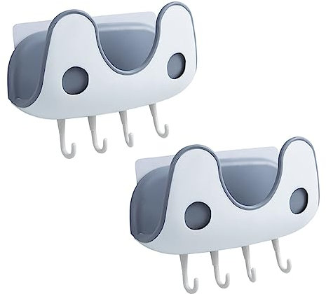 HOLIDYOYO 2stücke Wandmontierter Topfdeckel-organizer Doppelter Kochdeckel- Mit Platzsparendem Design Für