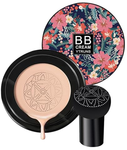 BB Cream hy - fuktgivande makeup med luftkudde, lätt bas för ansiktet, modulär concealer-funktion, långvarig högpresterande kosmetika, för kvinnor och flickvänner, användbar