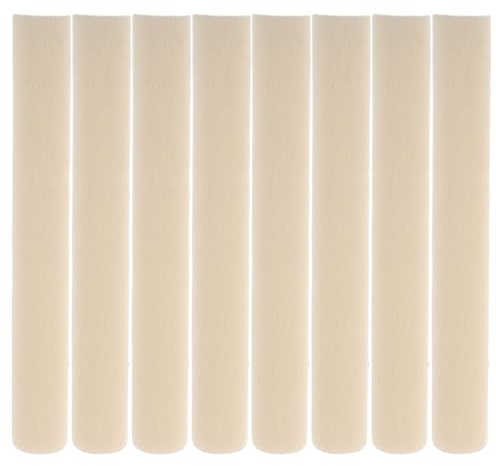 PartyKindom Tiras de Esponja Beige para Organizadores de Joyas, 8 Piezas Cortables para Separadores de Joyero y Cojines para Anillos en Cajas de Joyería