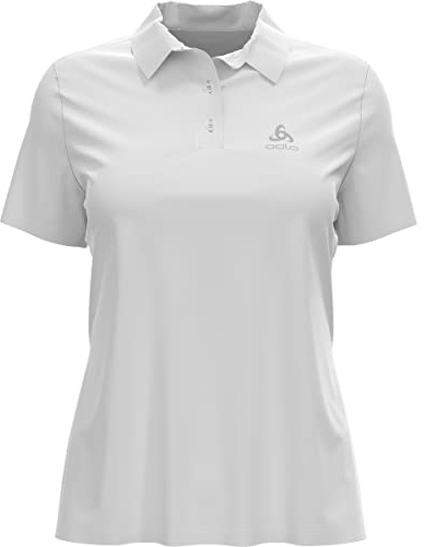 Odlo Wandershirt Damen Cardada I Funktionsshirt Wandern Atmungsaktiv I Polo Shirt