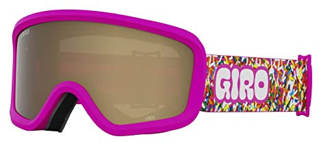 Giro - CHICO 2.0 SPRINKLES Brillen - Jugendliche Unisex - Schutzbrille, Sportbrille, Skibrille, Schneebrille, Rosa mit Rosa Akzent, OS