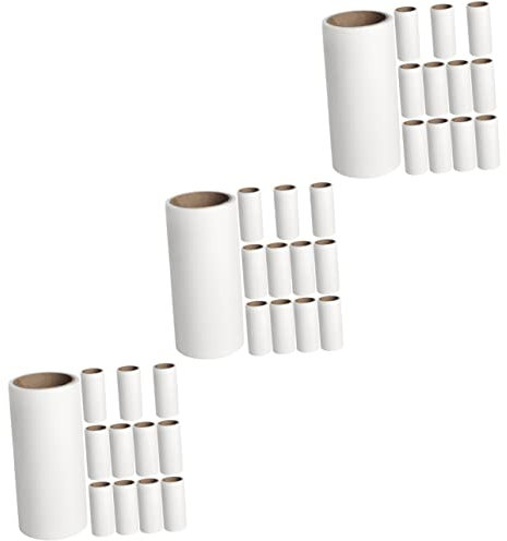 36 piezas de papel adhesivo removedor de pelusas removedor de pelusas accesorios de limpieza, removedor de pelusas multifunción, rodillo de pelusas de gatito, rodillo adhesivo multifunción