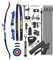 surwolf Takedown Recurvebogen Set für Erwachsene,Wettkampf Recurvebogen,66/68/70,16~40lb,Sportbogen,Langbogen,Jagdbogen（Blau Rechts,70-30lbs）