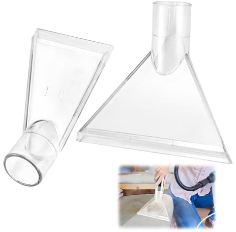 2 Stücke Staubsauger Düsen Aufsätze, Nasssauger Aufsatz Transparent, Nasssauger Düse, Vacuum Attachments Multifunktion, Carpet Extractor Attachment, für Reinigen sie Sofas und Teppiche