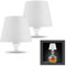REV LAMPRUSCO WHITE SPARSET 2x LED Akku Flaschenlampe – Touch Tischlampe kabellos 130lm 2W 4000mAh - Flaschenlicht dimmbar in Warmweiß & IP54 spritzwassergeschützt