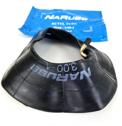 Schlauch 3.00-4 (260x85), ISO 9001 Zertifikat, kompatibel mit Luft Reifen für Sackkarren,Bollerwagen,luftbereifte Fahrzeuge mit und ohne Antrieb