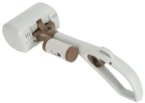 Hundekotschaufel, Mehrzweck-Kotschaufel mit Langem Griff, Einfache Reinigung, Integrierter Kotbeutelspender für den Hof (White)